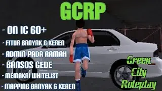 GTA SAMP ANDROID- Review Server 🐉Green City Roleplay🐉