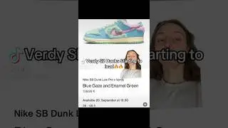 VERDY SB DUNK LOWS STARTING TO LOAD⚡️👀 #sneakers #upcomingsneakers