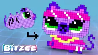 Bitzee cat does the moonwalk!