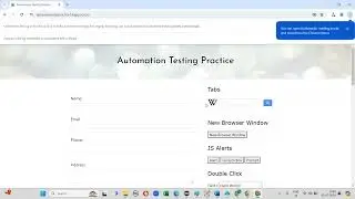 How to Handle Drop Down using Select class in Selenium || Part-1