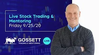 Live Stock Trading & Mentoring - Friday 9/25/20 - During the last hour of the US Stock Market