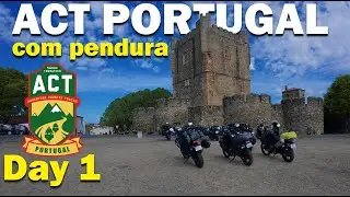 ACT Portugal with a Passenger Day 1: CFMOTO 450MT Breakdown, Freedom and Castles