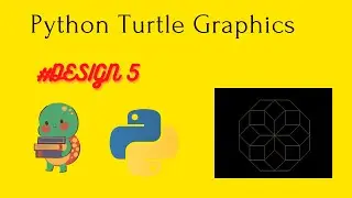 Hexagonal shape Design using python ✨ | hexagon design 🔥 | 
