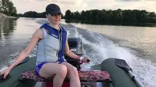 Kolibri RIB 350 + Yamaha 40 // weekend day