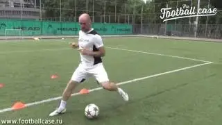 Дела футбольные. Контроль мяча. Смена направления движения.
