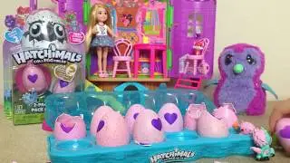 Hatchimals Colleggtibles Series 2 #giftedbyhatchimals  at Chelsea's Tree House with Big Hatchimal