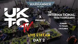🔴 Warhammer 40k LIVE @ The I.T.T. Summer | Day 2 | Live | Premium Stream