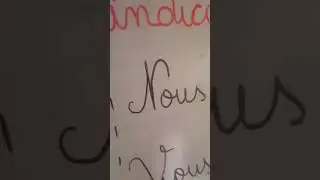 Le verbe avoir au présent de l'indicatif éducation #education