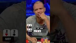 Phil Ivey SEES His Cards And FREAKS OUT!
