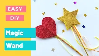 DIY PRINCESS MAGIC WAND | Princess or Fairy Magic Wand | Easy Magic Stick for Kids  #magicwand