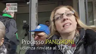 Processo Panzironi, grande folla di testimoni e udienza rinviata al 31 marzo