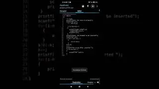 c program for inserting an element in beginning of array