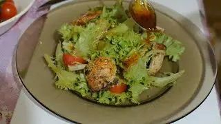 Салат с куриной грудкой