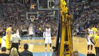 LeBron Free Throw