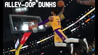 Top 5 Alley-oop Dunks | Dunking challenge | NBA 2K19