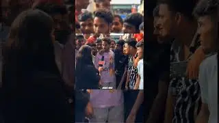 reporter ko hi pel diya 😎