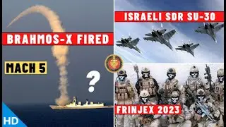 Indian Defence Updates : Brahmos-X Hypersonic Test,MRSAM Fired,New SDR on Su-30,HTT-40 Deal Signed