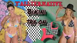 Y'ALLTERNATIVE SWIMWEAR COLLECTION | TRY ON