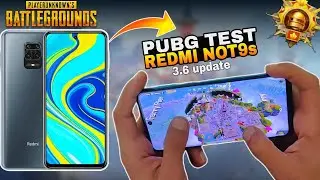 Redmi Note 9s PUBG GAMING TEST || After new update 2024 🔥