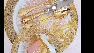 Versace Les Reves Byzantins Porselen Yemek Takımları