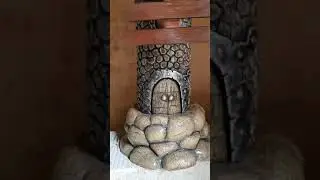 Мельница из цемента. Ручная работа 