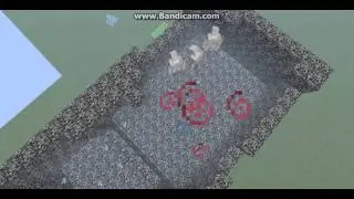 3 Голема vs 100 Пауков Minecraft