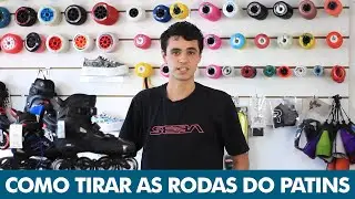 Como tirar as rodas do Patins Inline