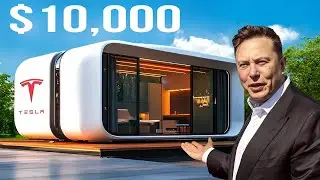 Elon Musk Revealed $10,000 Net Zero Tesla Home for Market