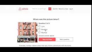AirBnB Interactive Email Inspiration
