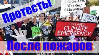 Протесты в Австралии VS Митинги в России