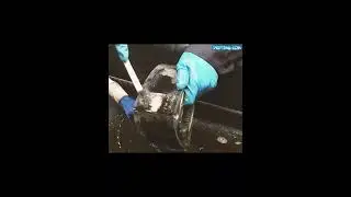 Cleaning a 13B RX7 Rotary Engine - Rotors #shorts