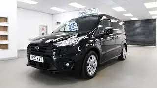 Ford Transit Connect 1.5 Limited Edition Metallic Agate Black 120 BHP - YP20 KVT - VanStar