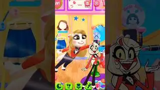 Charlie Morningstar Vs Vaggie #hazbinhotel #charliemorningstar #vaggie #talkingangela #edit #gaming
