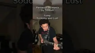 Top 5 Thrash Metal Album of ALL TIME - Persecution Mania by Sodom - #thrashmetal #guitar #metalhead
