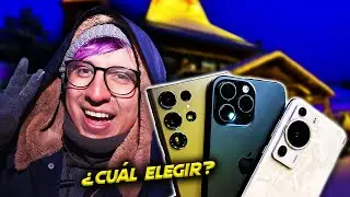 iPhone 15 Pro Max vs Samsung Galaxy S23 Ultra vs Huawei P60 Pro: Comparativa en español
