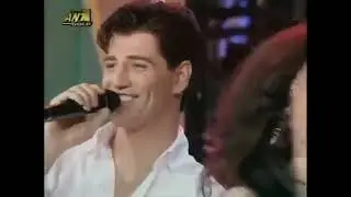 Anna Vissi kai Sakis Rouvas, me agapi Anna 1995
