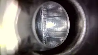 Bore scope vid of throat end of rifling in Factory Rem 700 6.5 CM Barrel