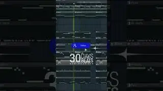 Day 25 of 30 of sharing simple yet effective beats! 🎹🎵🎼 #30days30beats #electronicmusic #flstudio