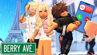 KIDNAPPED IN PARIS AND I FELL IN LOVE... *VOICED* ✈️ (Berry Avenue Roleplay Love Story)