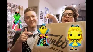 Funko Shop Blacklight Alice in Wonderland Pops and Soda Unboxing