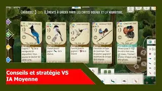 WINGSPAN : Partie Complète (Europe/IA Moyenne)