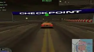 Midtown Madness (Classic - R. V3 - Professional) - Circuit #10/CH - Loop-De-Loop (Final Circuit)
