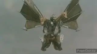Godzilla vs Mecha King Ghidorah with custom roars (Godzilla vs King Ghidorah 1991)