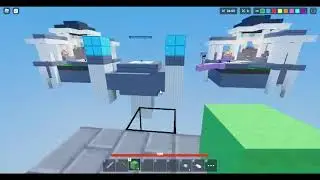 Ja vs Zosia 1v1 bedwars robloc