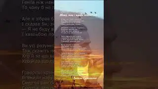 Може, так і треба неодмінно… Василь Симоненко