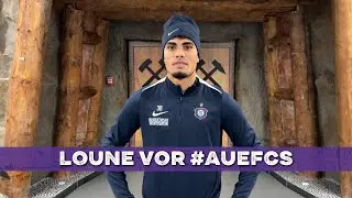 Ali Loune vor der Partie gegen Saarbrücken
