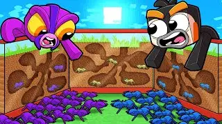 ANT FARM MAP WARS! (Minecraft)