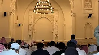 Peaceful moments before Eid Salah.10-Apr-2024 Al Khobar