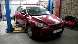 Что лучше откачать масло или слить через пробку на Ford Focus II 1,6 Форд Фокус 2009 года
