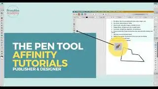 Affinity V2: The Pen Tool (Publisher, Designer, Photo)